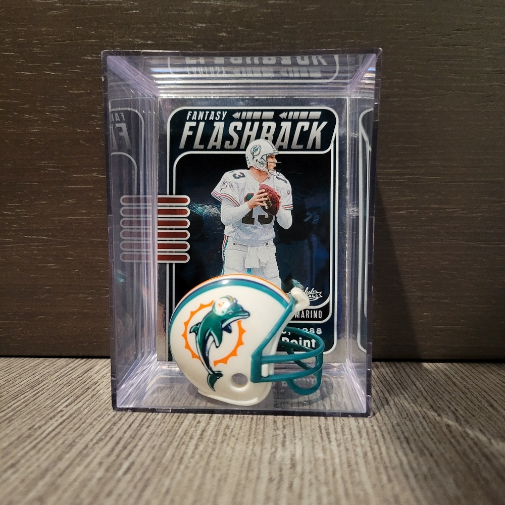 Dan Marino Miami Dolphins Mini Helmet Football Sports Memorabilia